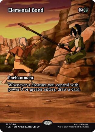 Elemental Bond (Borderless)  [Avatar: The Last Airbender: Eternal-Legal] Foil
