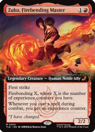 Zuko, Firebending Master (Extended Art)  [Avatar: The Last Airbender: Eternal-Legal]