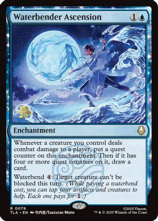 Waterbender Ascension  [Prerelease Cards] Foil
