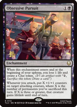 Obsessive Pursuit  [Prerelease Cards] Foil