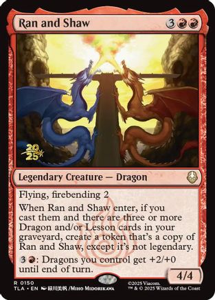 Ran and Shaw  [Prerelease Cards] Foil