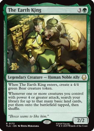 The Earth King  [Prerelease Cards] Foil