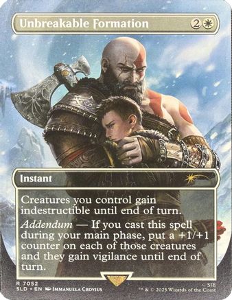 Unbreakable Formation (7052)  [Secret Lair Drop Series] Foil