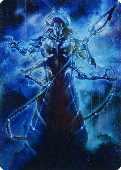Heliod, the Warped Eclipse // Heliod, the Warped Eclipse  [March of the Machine Art Series] (Borderless)