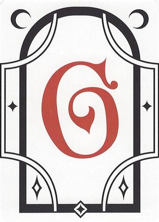 Letter Card - G  [Secret Lair Countdown Kit]