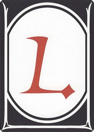 Letter Card - L  [Secret Lair Countdown Kit]