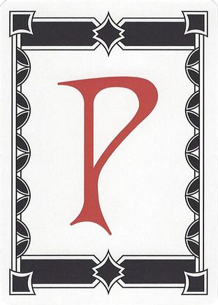 Letter Card - P  [Secret Lair Countdown Kit]