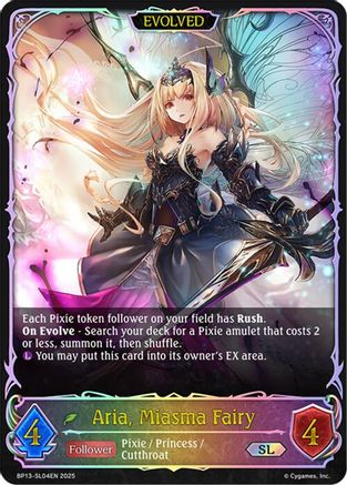 Aria, Miasma Fairy (Evolved) (SL)