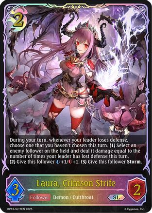 Laura, Crimson Strife (SL)