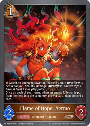 Flame of Hope, Aermo - PR-324