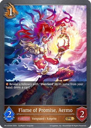Flame of Promise, Aermo - PR-323