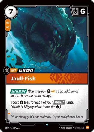 Jaull-Fish (103/221) - Riftbound - [Spiritforged]