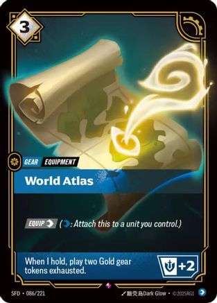 World Atlas (086/221) - Riftbound - [Spiritforged] Foil