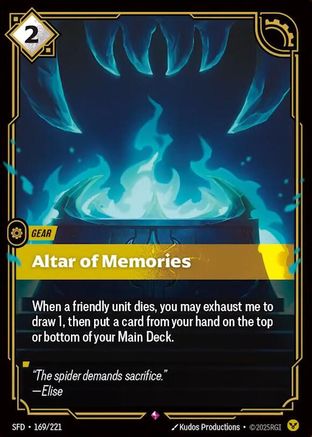 Altar of Memories (169/221) - [Spiritforged] Foil