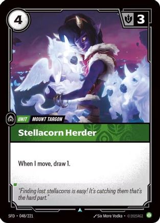 Stellacorn Herder (048/221) - Riftbound - [Spiritforged]