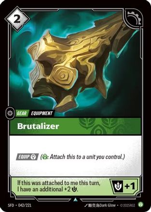 Brutalizer (042/221) - Riftbound - [Spiritforged] Foil