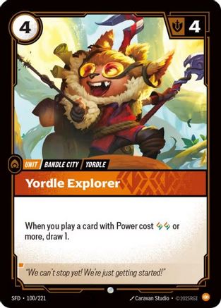 Yordle Explorer (100/221) - Riftbound - [Spiritforged]