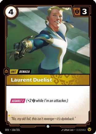 Laurent Duelist (156/221) - Riftbound - [Spiritforged]