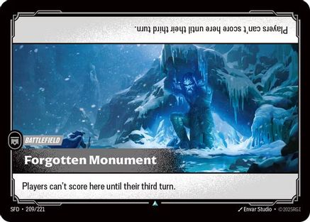 Forgotten Monument (209/221) - Riftbound - [Spiritforged] Foil