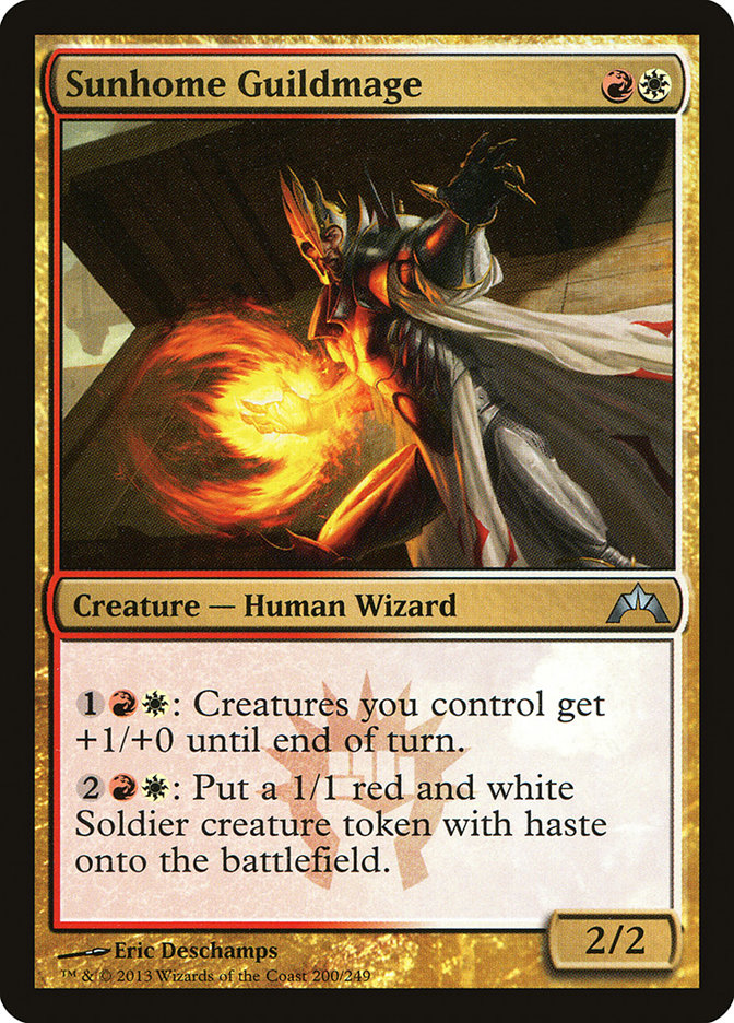 Sunhome Guildmage [Gatecrash] Foil