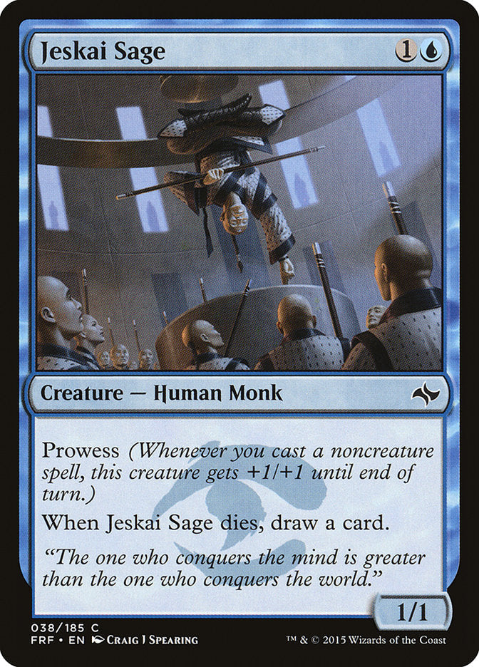 Jeskai Sage [Fate Reforged] Foil