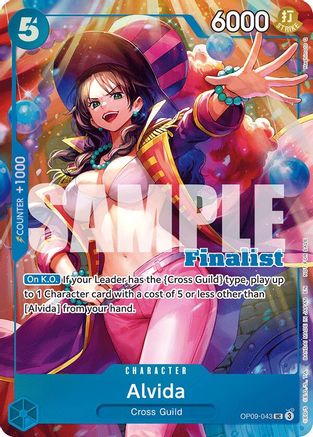 Alvida (CS 25-26 Finalist Card Set 2) (OP09-043) - [One Piece Promotion Cards] Foil