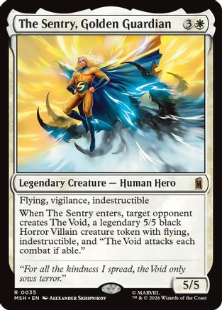 The Sentry, Golden Guardian  [Marvel Super Heroes] Foil