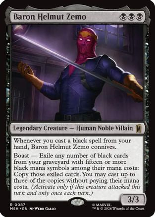 Baron Helmut Zemo  [Marvel Super Heroes]