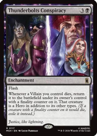 Thunderbolts Conspiracy  [Marvel Super Heroes] Foil