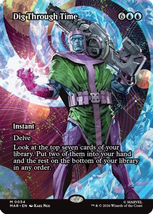 Dig Through Time (Borderless)  [Marvel Universe Eternal-Legal]