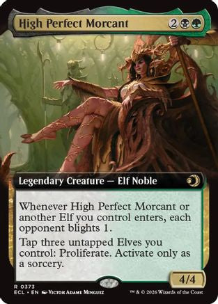 High Perfect Morcant (Extended Art)  [Lorwyn Eclipsed]