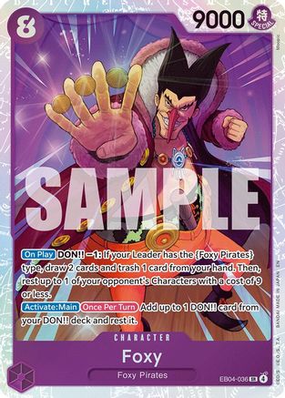 Foxy (EB04-036) - [The Azure Sea's Seven] Foil