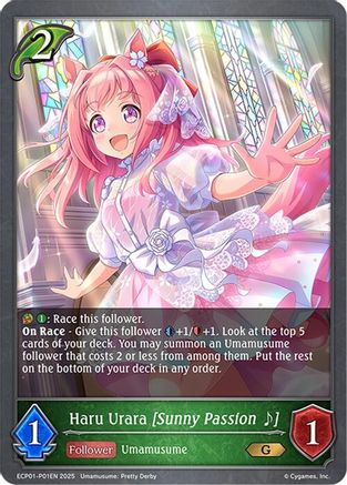 Haru Urara [Sunny Passion ~] - P01EN (Foil)