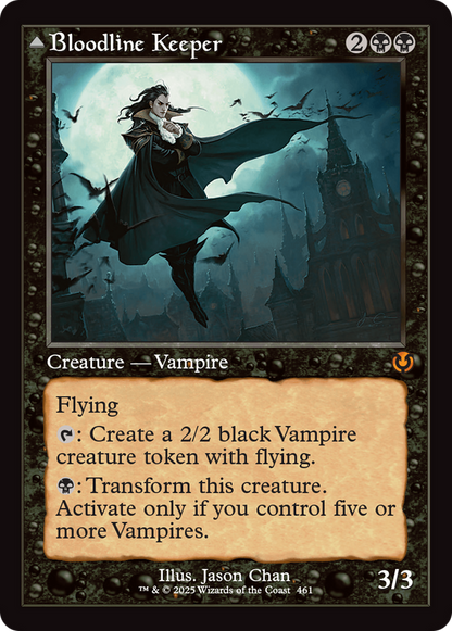 Bloodline Keeper // Lord of Lineage (Retro Frame) [Innistrad Remastered] Foil