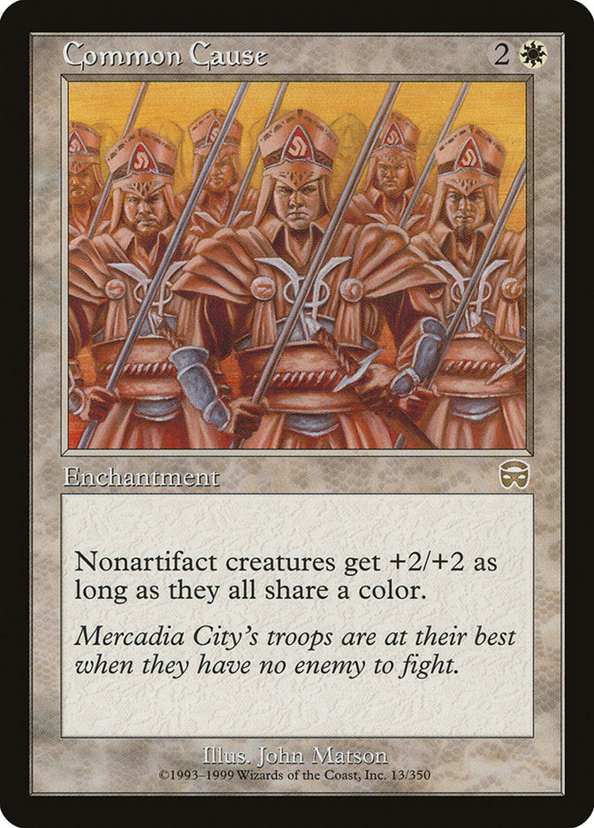 Common Cause [Mercadian Masques] Foil