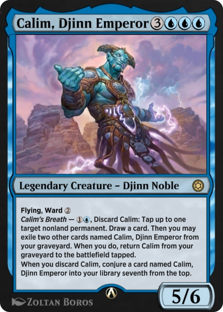 Calim, Djinn Emperor  [Alchemy Horizons: Baldur's Gate]