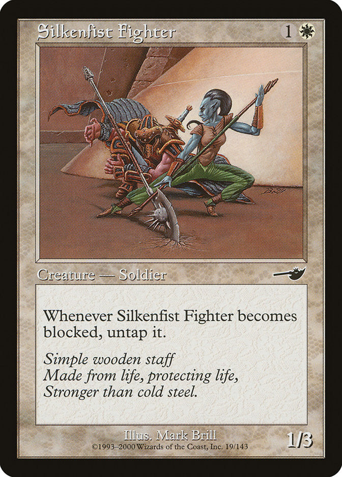 Silkenfist Fighter [Nemesis] Foil