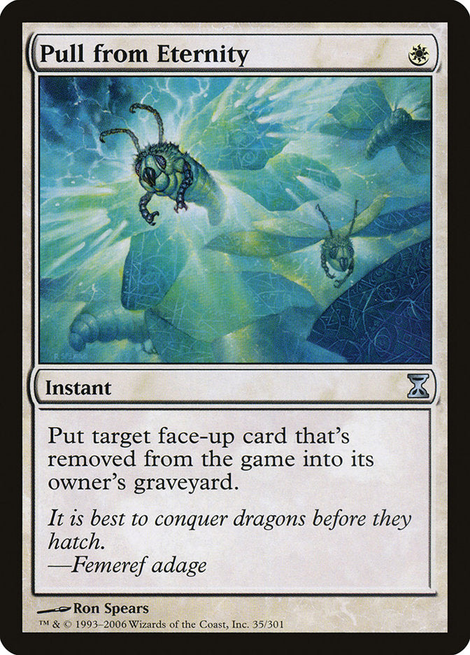 Pull from Eternity [Time Spiral] Foil