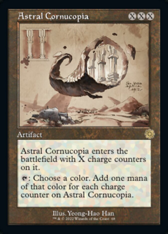Astral Cornucopia (Retro Schematic) [The Brothers' War Retro Artifacts] Foil