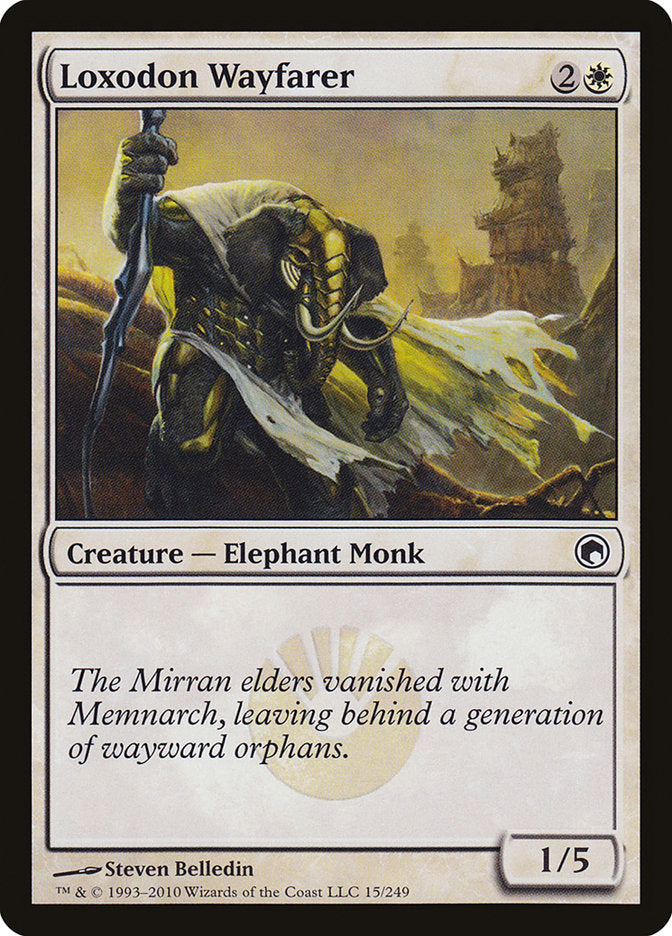 Loxodon Wayfarer [Scars of Mirrodin] Foil