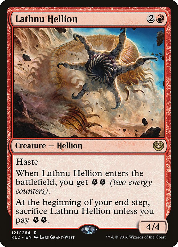 Lathnu Hellion [Kaladesh] Foil