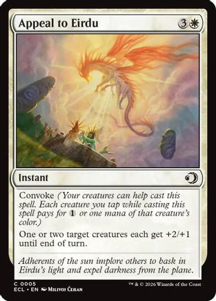 Appeal to Eirdu  [Lorwyn Eclipsed]