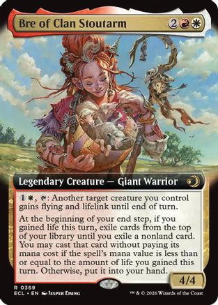 Bre of Clan Stoutarm (Extended Art)  [Lorwyn Eclipsed]