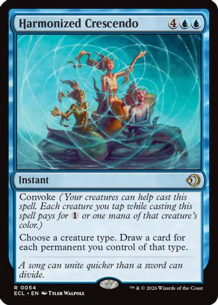 Harmonized Crescendo  [Lorwyn Eclipsed] Foil
