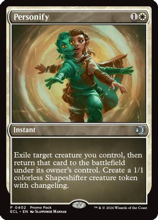 Personify  [Promo Pack: Lorwyn Eclipsed]