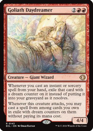 Goliath Daydreamer  [Lorwyn Eclipsed] Foil