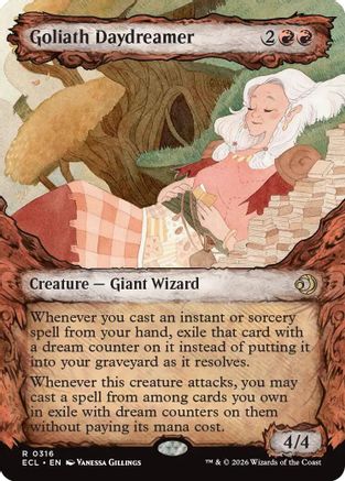 Goliath Daydreamer (Showcase)  [Lorwyn Eclipsed] Foil
