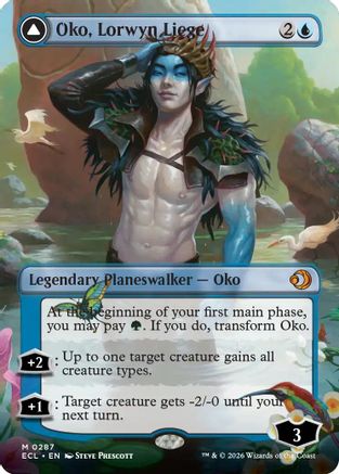 Oko, Lorwyn Liege (Borderless)  [Lorwyn Eclipsed] Foil