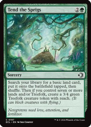 Tend the Sprigs  [Lorwyn Eclipsed]