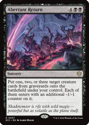 Aberrant Return  [Commander: Lorwyn Eclipsed]